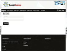 Tablet Screenshot of basakkontor.com